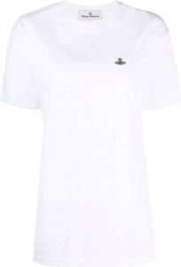 Vivienne Westwood T-shirt met borduurwerk Wit
