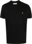 Vivienne Westwood T-shirt met geborduurd logo Zwart - Thumbnail 1