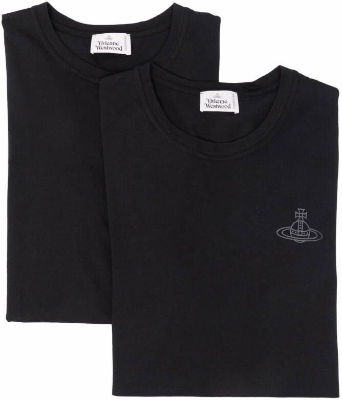 Vivienne Westwood T-shirt met logoprint Zwart