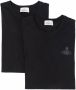 Vivienne Westwood T-shirt met logoprint Zwart - Thumbnail 1