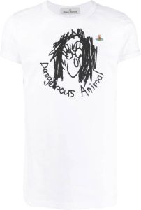Vivienne Westwood T-shirt met ronde hals Wit