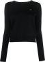 Vivienne Westwood Trui met geborduurd logo Zwart - Thumbnail 1