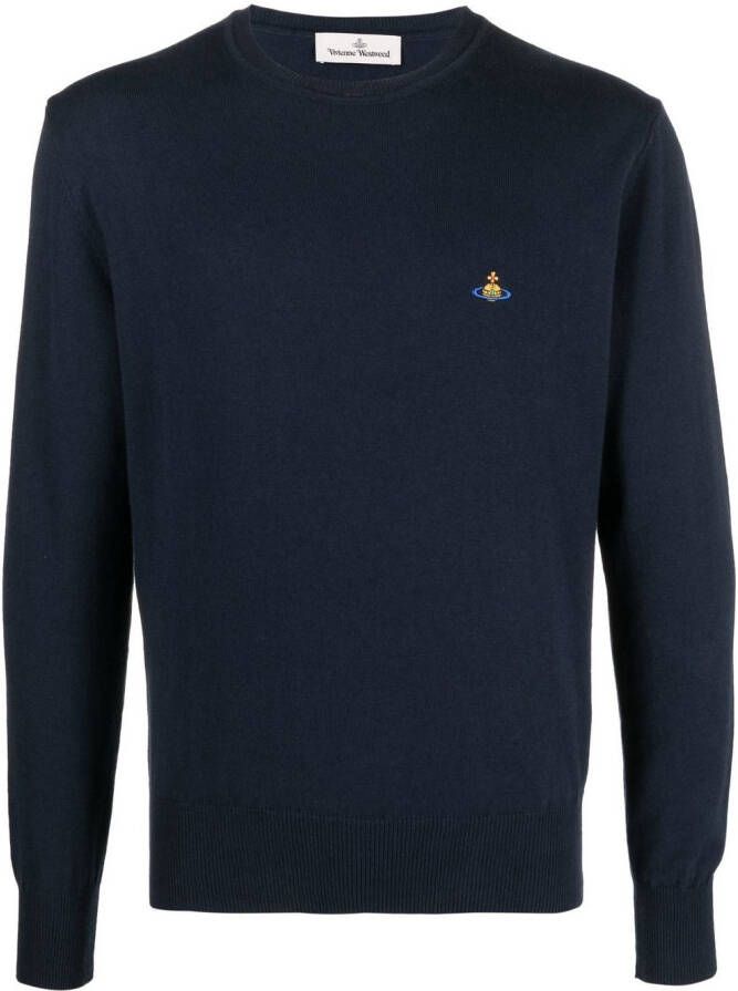 Vivienne Westwood Trui met ronde hals Blauw
