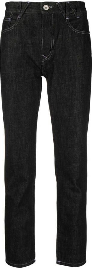 Vivienne Westwood Jeans met borduurwerk Zwart