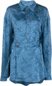 Vivienne Westwood x Andreas Kronthaler jurk Blauw