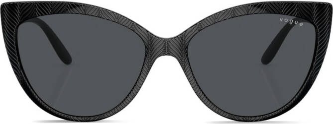 Vogue Eyewear Zonnebril met cat-eye montuur Zwart
