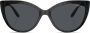 Vogue Eyewear Zonnebril met cat-eye montuur Zwart - Thumbnail 1