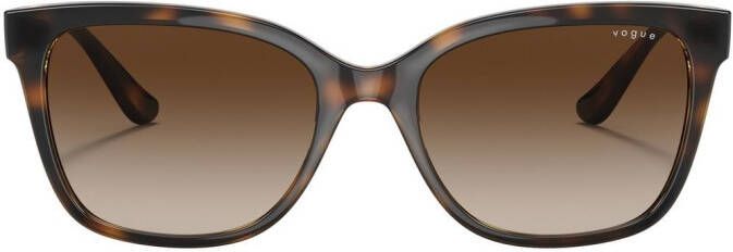 Vogue Eyewear Zonnebril met cat-eye montuur Bruin