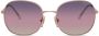 Vogue Eyewear Zonnebril met rond montuur Goud - Thumbnail 1