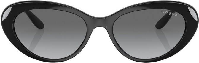 Vogue Eyewear Zonnebril met ovalen montuur Zwart
