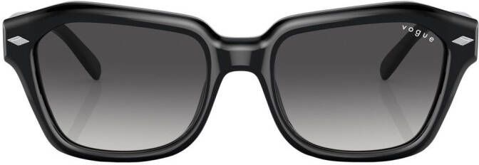 Vogue Eyewear Zonnebril met vierkant montuur Zwart