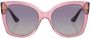 Vogue Eyewear Zonnebril met vlinder montuur Roze - Thumbnail 1