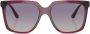 Vogue Eyewear Zonnebril met doorzichtig montuur Rood - Thumbnail 1