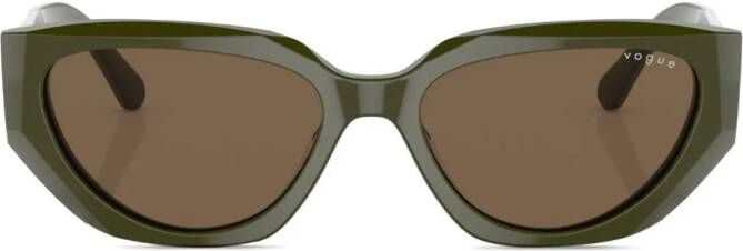 Vogue Eyewear Zonnebril met cat-eye montuur Groen