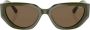 Vogue Eyewear Zonnebril met cat-eye montuur Groen - Thumbnail 1