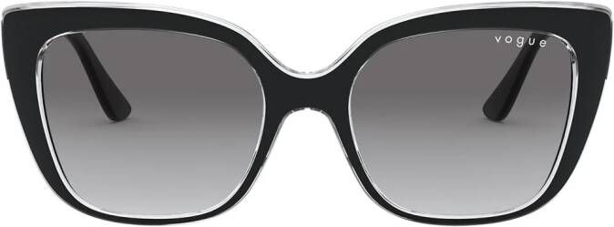 Vogue Eyewear Zonnebril met kattenoog montuur Zwart