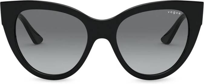 Vogue Eyewear Zonnebril met kattenoog montuur Zwart