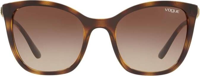 Vogue Eyewear Zonnebril met oversized montuur Bruin
