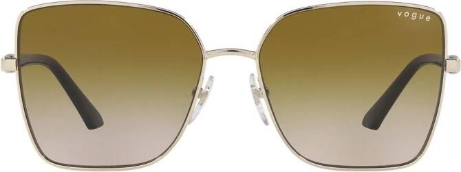 Vogue Eyewear Zonnebril met oversized montuur Goud
