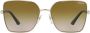Vogue Eyewear Zonnebril met oversized montuur Goud - Thumbnail 1