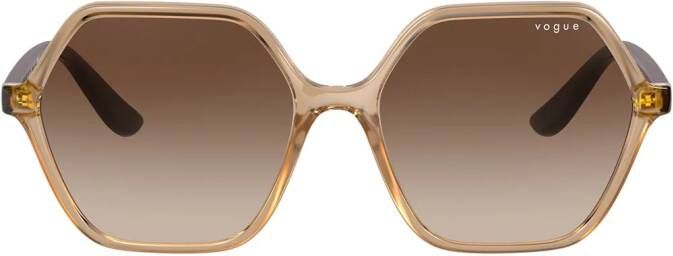 Vogue Eyewear Zonnebril met oversized montuur Bruin