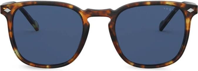 Vogue Eyewear Zonnebril met vierkant montuur Bruin