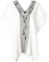 VOZ copiue manta kaftan Wit - Thumbnail 1