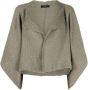 VOZ Cropped bolero Grijs - Thumbnail 1