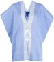 VOZ Gebreide top Blauw - Thumbnail 1