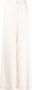 VOZ High waist broek met wijde pijpen Beige - Thumbnail 1