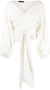 VOZ Wikkel blouse Wit - Thumbnail 1