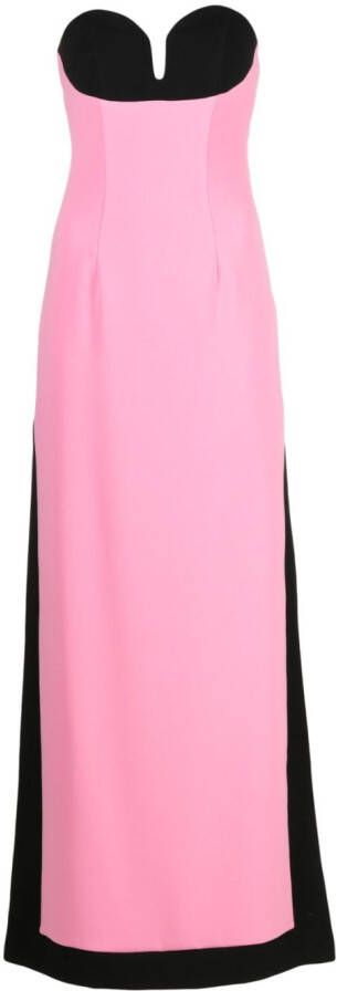 V:PM ATELIER Avondjurk met bustiere Roze