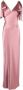 V:PM ATELIER Avondjurk met V-hals Roze - Thumbnail 1