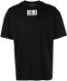 VTMNTS T-shirt met patch Zwart - Thumbnail 1