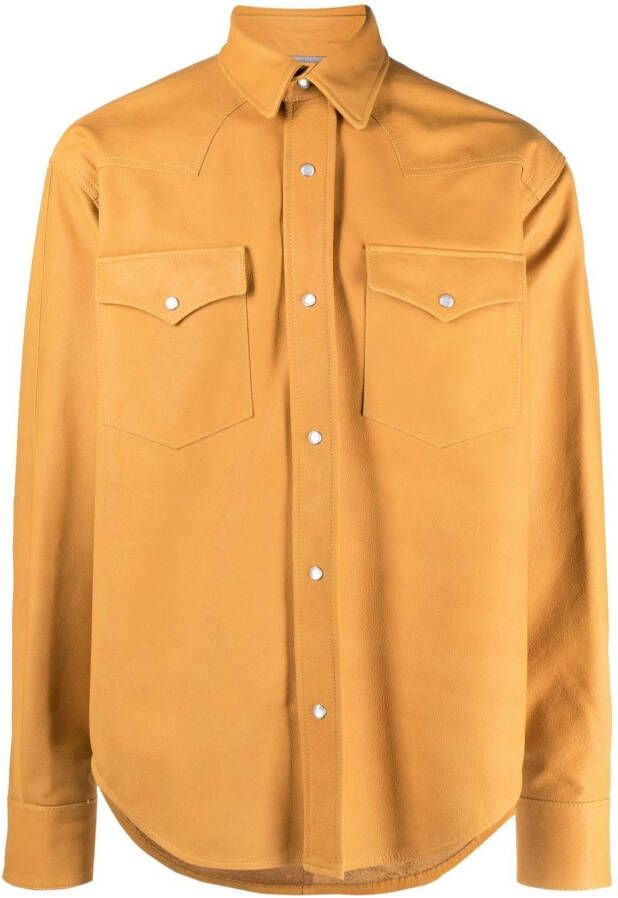 VTMNTS Button-up overhemd Geel