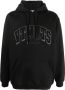 VTMNTS Hoodie met geborduurd logo Zwart - Thumbnail 1