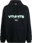 VTMNTS Sweater met logoprint Zwart - Thumbnail 1