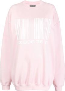 VTMNTS Oversized sweater Roze