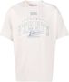 VTMNTS T-shirt met logoprint Beige - Thumbnail 1