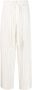 Wales Bonner Broek met wijde pijpen Beige - Thumbnail 1