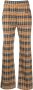 Wales Bonner Geruite broek Blauw - Thumbnail 1