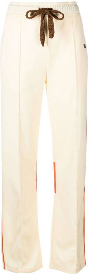 Wales Bonner Trainingsbroek met contrasterend vlak Geel