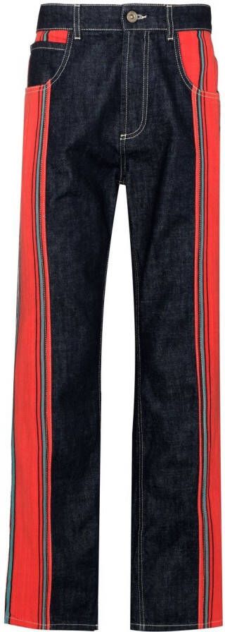 Wales Bonner Straight jeans Blauw