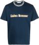Wales Bonner T-shirt met logoprint Blauw - Thumbnail 1