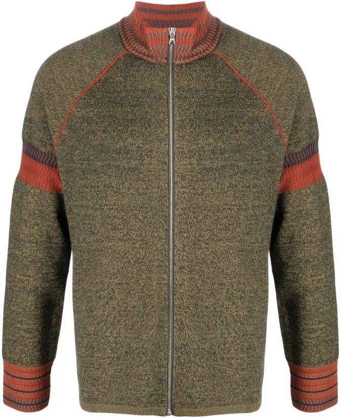 Wales Bonner Vest met rits Groen