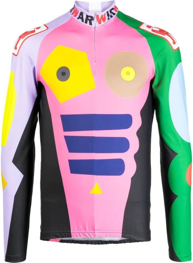 Walter Van Beirendonck T-shirt met print Veelkleurig