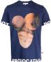 Walter Van Beirendonck T-shirt met print Blauw - Thumbnail 1