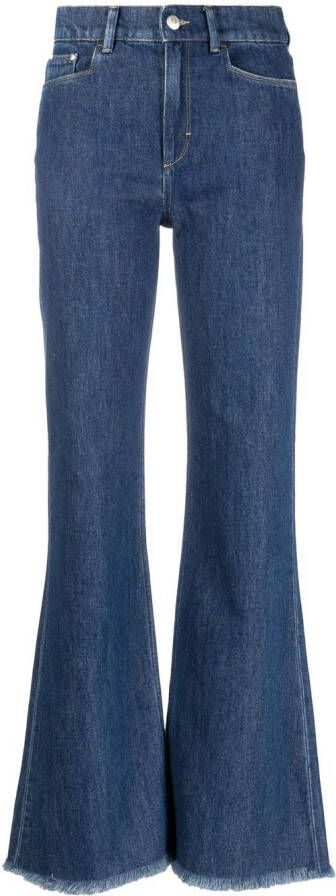 Wandler Flared jeans Blauw