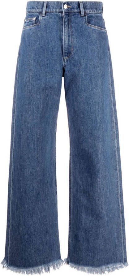 Wandler Jeans met wijde pijpen Blauw