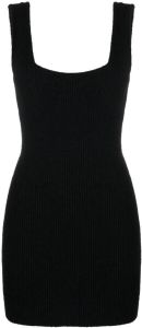 WARDROBE.NYC Gebreide mini-jurk Zwart
